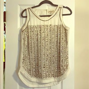 Olive & Oak sequin Tank Top